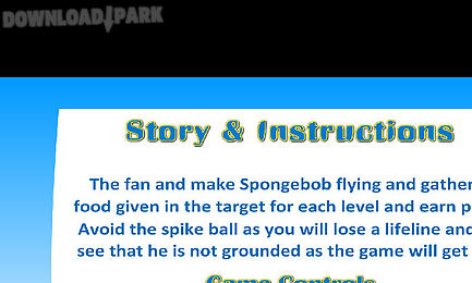 flying sponge bob