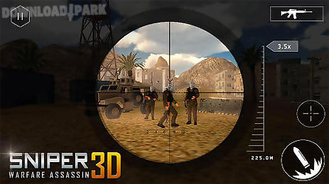 sniper warfare assassin 3d