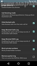 call and sms easy blocker