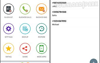 Call and sms easy blocker