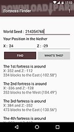 fortress finder for minecraft