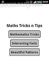 maths tricks tips patterns