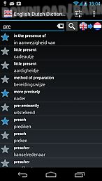 offline english dutch dict.