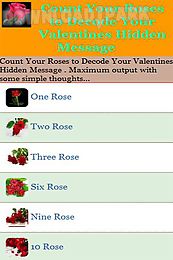 count your roses to decode your valentines hidden 