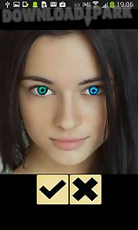 eye color photo booth
