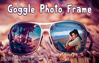 Goggle photo frame