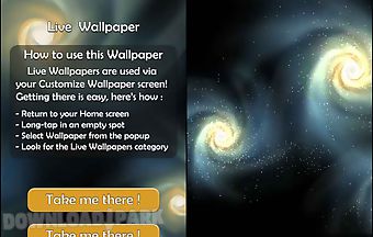 Star galaxy 3d live wallpaper