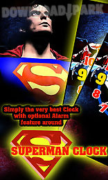 superman clock live wallpaper free
