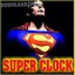 superman clock live wallpaper free