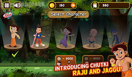 chhota bheem jungle run