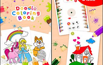 Doodle coloring book