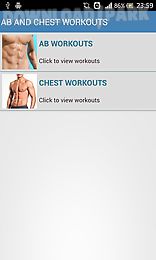 abs and chest workouts