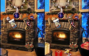 Christmas fireplace lwp