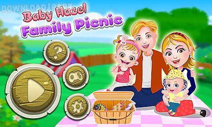 baby hazel family picnic