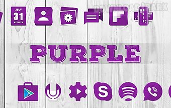 Purple - solo theme