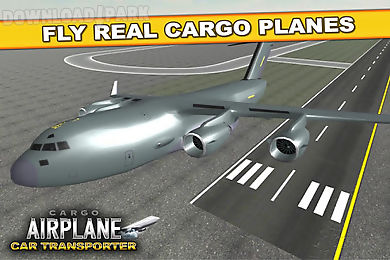 cargo airplane car transporter