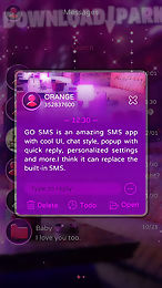 go sms pro night life theme