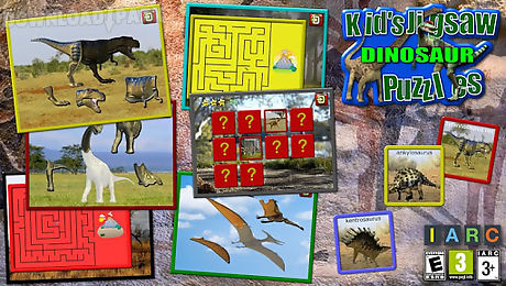 kids dinosaur puzzles