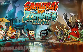 Samurai vs zombies defense