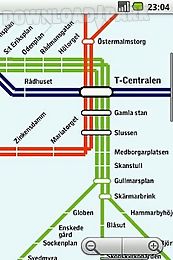 stockholm subway maps plus