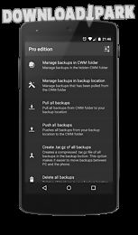 cwm backup manager (root)