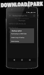 cwm backup manager (root)