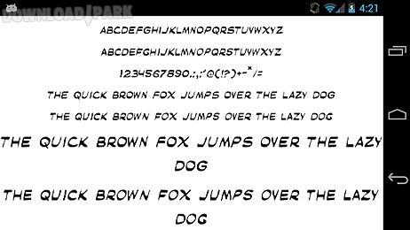 fonts for flipfont 50 22