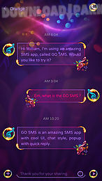 free-go sms dynamicmisic theme