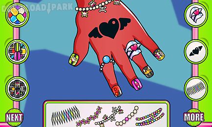 baby monster manicure
