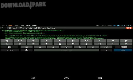 shell terminal emulator android