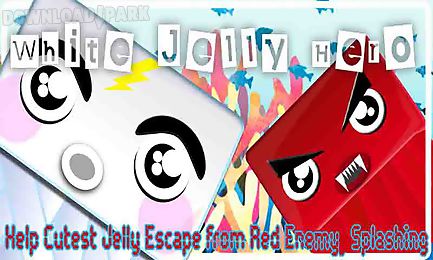 white jelly hero help cutest escape from red enemy