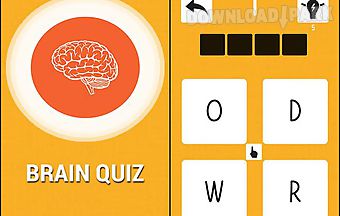 Brain quiz: just 1 word!