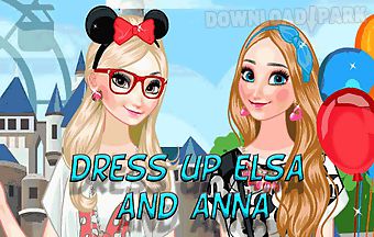 Dress up elsa and anna the enter..