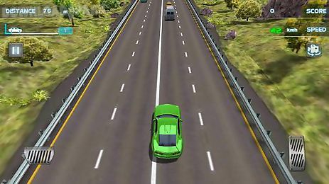 turbo racing 3d: nitro traffic car