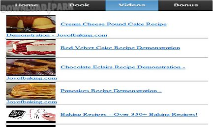 baking recipes app
