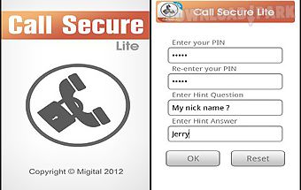Call secure lite 