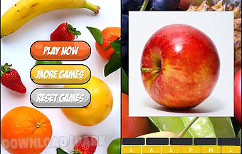 Fruit guess game
