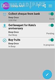 beep me - a location based reminder app