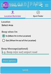 beep me - a location based reminder app