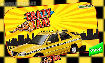 city crazy taxi ride 3d