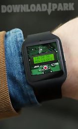 lcd watch face - interactive optional