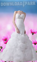 wedding gown photo montage 2