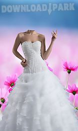 wedding gown photo montage 2