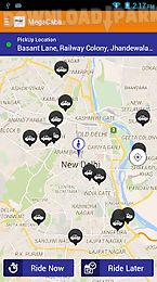mega cabs - radio taxi india