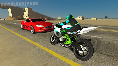 motorbike driving simulator 3d