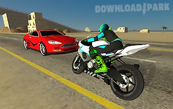 Motorbike driving simulator 3d