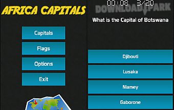 Africa capitals qz