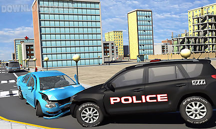 city theft auto vs police car
