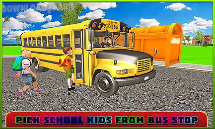 school bus driver simulator 3d