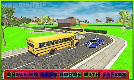 school bus driver simulator 3d